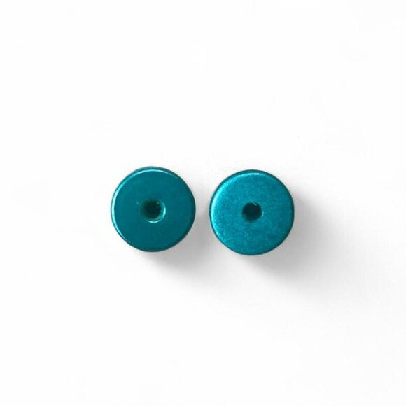 Metallic Aqua Blue Eyelets - Picture 3 of 3